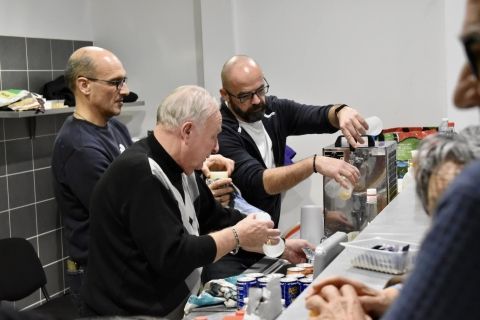 Une petite soif (avec modération) les bénévoles sont là !